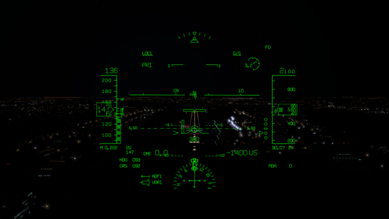 Air Transport HUD - Fly Real HUDs